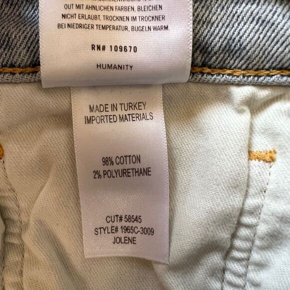 NEW Citizens of Humanity Jolene Womens 31 High Rise Straight Distressed - Picture 14 of 16